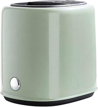 Soporte para Cuchillos de Cocina 2 en 1 para Encimera, Organizador de Utensilios, Bloque de Cuchillos, Soporte para Utensilios, Ahorro de Espacio Retro, Gran Capacidad para Cocina (Verde)
